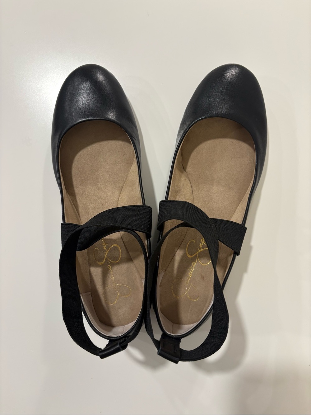 Jessica Simpson Mariza Ballet Flats in Black